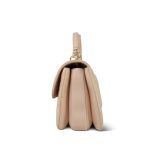 Beige Lambskin Quilted Small Trendy CC Light Gold Hardware - Image 11