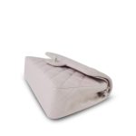 21B Lilac Lambskin Quilted Classic Flap Small Silver Hardware - Image 6