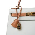 Kelly Sellier 28 Bi-Color Horseshoe (HSS) White / Natural Sable Evergrain Gold Plated A Square Stamp - Image 3
