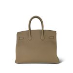 Birkin 35 Beige Marfa Togo Gold Plated W Stamp - Image 13