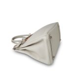 Birkin 30 Beton Clemence Rose Gold Plated D Stamp - Image 14