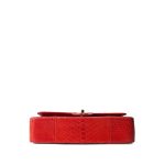 Red Python Medium Classic Double Flap LGHW - Image 6