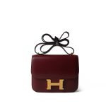 Constance 18 Rouge H Box Calfskin Gold Plated B Stamp - Image 2