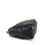 Black Lambskin Quilted 19 Flap Small MHW - Image 9
