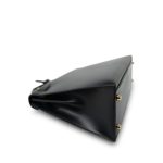 Kelly 32 Black Box Calfskin Gold Plated Y Circle Stamp - Image 16