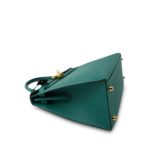 Kelly 28 Malachite Epsom Gold Plated R Square Stamp - Image 22