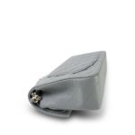 20C Grey Caviar Quilted Classic Flap Small LGHW - Image 12