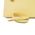 Kelly Sellier 25 Jaune Poussin Epsom Gold Plated Z Stamp - Image 14