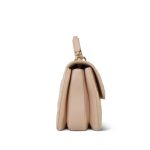 Beige Lambskin Quilted Small Trendy CC Light Gold Hardware - Image 9