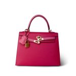 Kelly Sellier 25  Bi-Color Horseshoe (HSS) Rose Extreme/Rose Azalee Epsom Gold Plated Y Stamp - Image 14