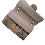 Graffiti Newspaper Medium Classic Double Flap Antique Gold Hardware - Image 9