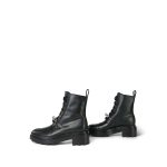 Funk Black Calfskin Ankle Boots Size 36 - Image 6