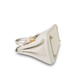 Birkin 25 Beton Veau Togo Gold Plated C Stamp - Image 18