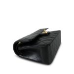 Black Caviar Quilted Classic Flap Small GHW - Image 7