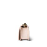 Light Pink Boy Bag Small Caviar Quilted Light Gold Hardware - Image 12