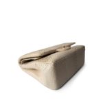 Iridescent Beige Python Classic Flap Jumbo LGHW - Image 8
