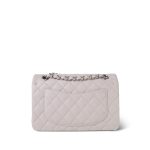 21B Lilac Lambskin Quilted Classic Flap Small Silver Hardware - Image 3