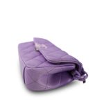 24C Purple Ombré Caviar Quilted My Everything Flap Mini - Image 7