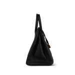 Birkin 30 Noir Epsom Gold Plated C Stamp - Image 11