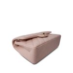 21C Rose Clair Caviar Quilted Classic Flap Small LGHW - Image 9