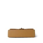 Beige Caviar Quilted Classic Flap Medium Light Gold Hardware - Image 7