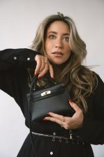 Mini Kelly Sellier Black Veau Epsom Gold Plated Hardware D Stamp - Image 16