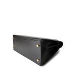 Kelly Sellier 28 Black Box Calfskin Gold Plated [D] Stamp - Image 9