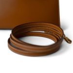 Mini Kelly Sellier Natural Sable Butler Calfskin Gold Plated Y Stamp - Image 11