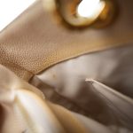 Beige Clair Caviar Quilted Grand Shopper Tote (GST) Gold Hardware - Image 12