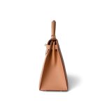 Kelly 28 Sellier Naturel Courchevel Gold Plated [A] Stamp - Image 15