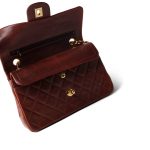 Vintage Red Lambskin Quilted Classic Flap Small GHW - Image 10