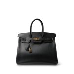 Birkin 35 Black Ardennes Gold Plated [A] Stamp