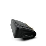 Black Lambskin Quilted Classic Flap Small Gold Hardware - Image 10