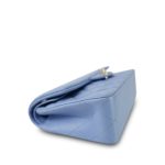 21C Blue Lambskin Quilted Classic Flap Small LGHW - Image 8