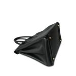 Birkin 35 Black Ardennes Gold Plated [C] Stamp - Image 9