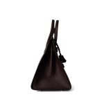 Birkin 30 Rouge Sellier Epsom Palladium Plated Z Stamp - Image 2