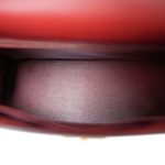 Kelly Sellier 32 Rouge Box Calfskin Gold Plated (W) Stamp - Image 11