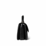 Black Lambskin Quilted Small Trendy CC LGHW - Image 4