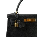 Kelly 28 Black Ardennes Gold Plated Y Circle Stamp - Image 2