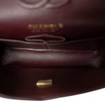 Black Caviar Quilted Classic Flap Small Gold Hardware - Image 10