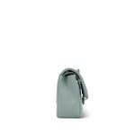 23C Dark Green Caviar Quilted Classic Flap Small LGHW - Image 5