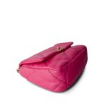 22P Pink Lambskin Quilted 19 Flap Small - Image 11