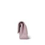 21S Light Pink Caviar Quilted Classic Flap Medium Light Gold Hardware - Image 3