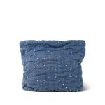 24S Washed Denim Quilted 22 Small Hobo Bag - Image 5