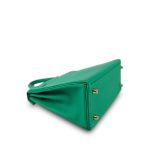 Kelly 25 Retourne Menthe Togo Gold Plated Z Stamp - Image 19