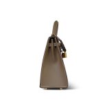 Kelly 25 Sellier Etoupe Veau Epsom Gold Plated Z Stamp - Image 18