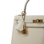 Kelly 25 Craie Epsom Gold Plated D Stamp - Image 2