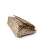 21S Gold Metallic Lambskin Quilted 19 Flap Small MHW - Image 10