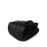 24S Black Caviar Quilted Urban Spirit Backpack LGHW - Image 10