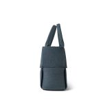 Bottega Veneta Blue Denim Intrecciato Mini Arco Tote - Image 4
